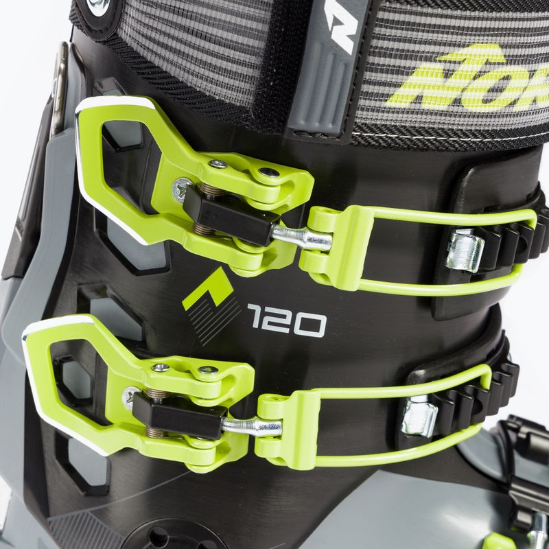 Scarponi da sci Nordica Strider 120 DYN da uomo grigio/nero/verde 5