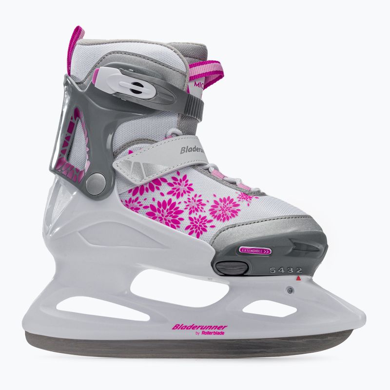 Bladerunner pattini per bambini Micro Ice G bianco/rosa 2