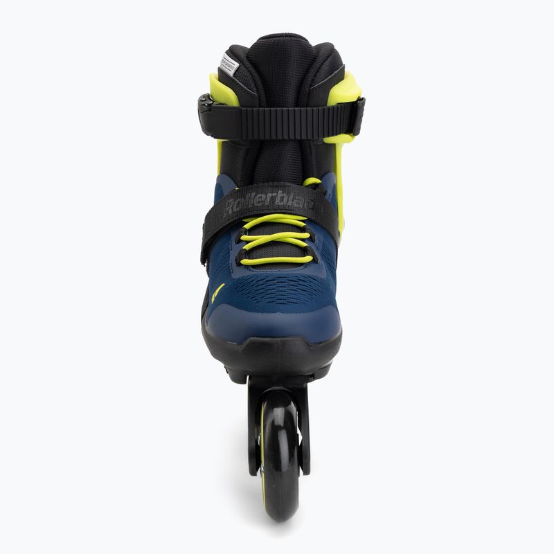 Pattini per bambini Rollerblade Microblade 3WD Jr blue royal/lime 4