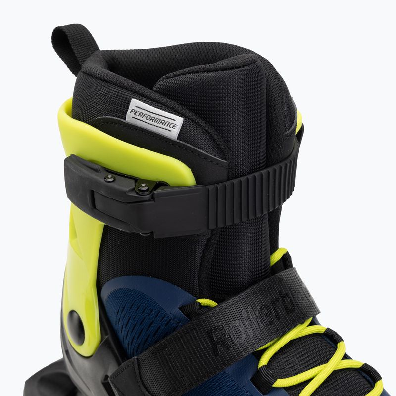Pattini per bambini Rollerblade Microblade 3WD Jr blue royal/lime 8