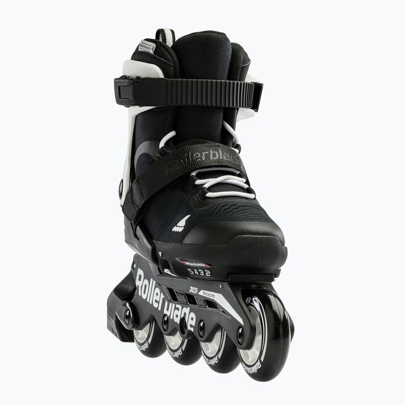 Pattini a rotelle Rollerblade Microblade per bambini nero/bianco 10