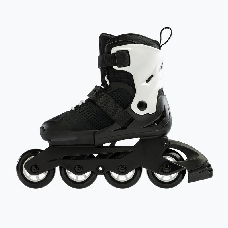 Pattini a rotelle Rollerblade Microblade per bambini nero/bianco 12