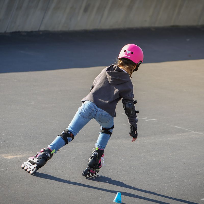 Pattini a rotelle per bambini Rollerblade Microblade rosa/verde chiaro 12