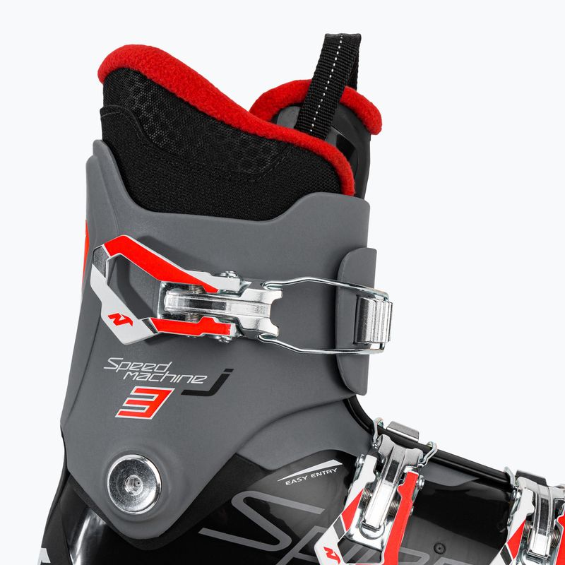 Scarponi da sci per bambini Nordica Speedmachine J3 nero/antracite/rosso 6