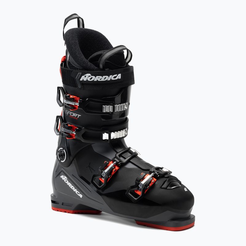 Scarponi da sci Nordica Sportmachine 3 90 nero/antracite/rosso da uomo