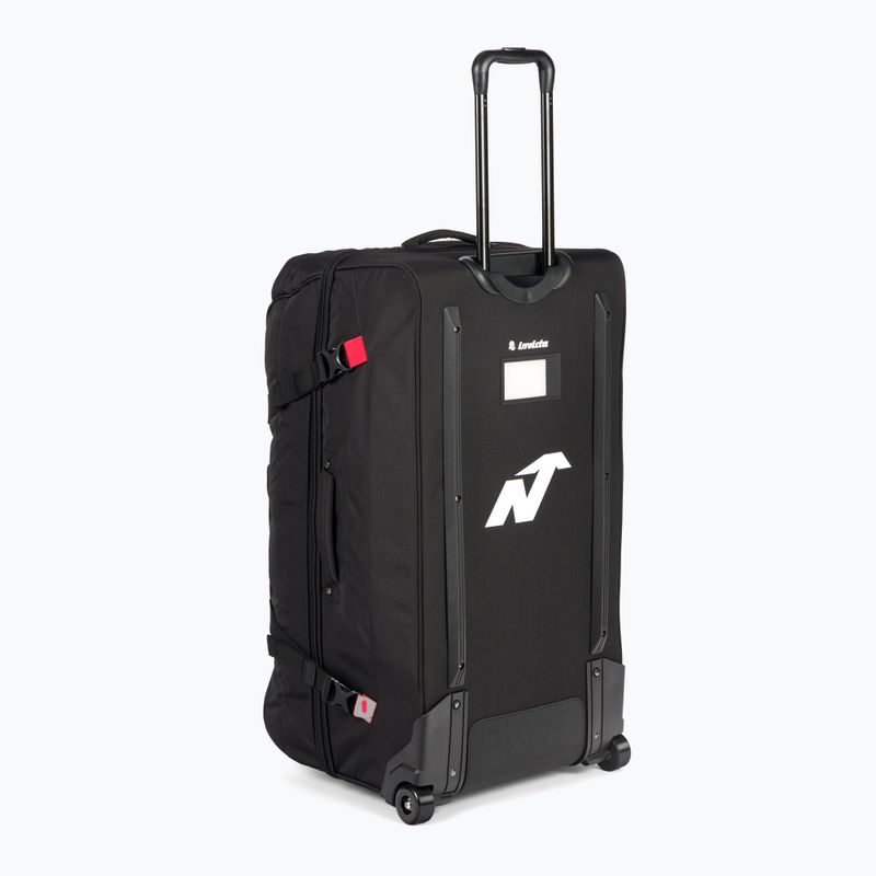 Borsa da viaggio Nordica Race XL Duffle Roller Dobermann 120 l nero/rosso 3