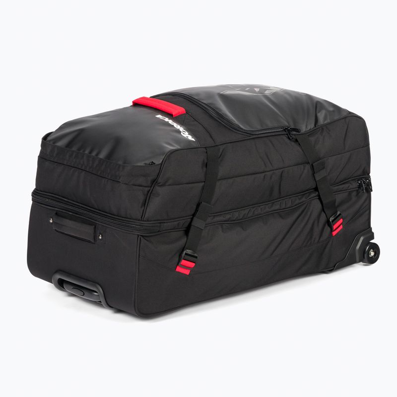 Borsa da viaggio Nordica Race XL Duffle Roller Dobermann 120 l nero/rosso 4