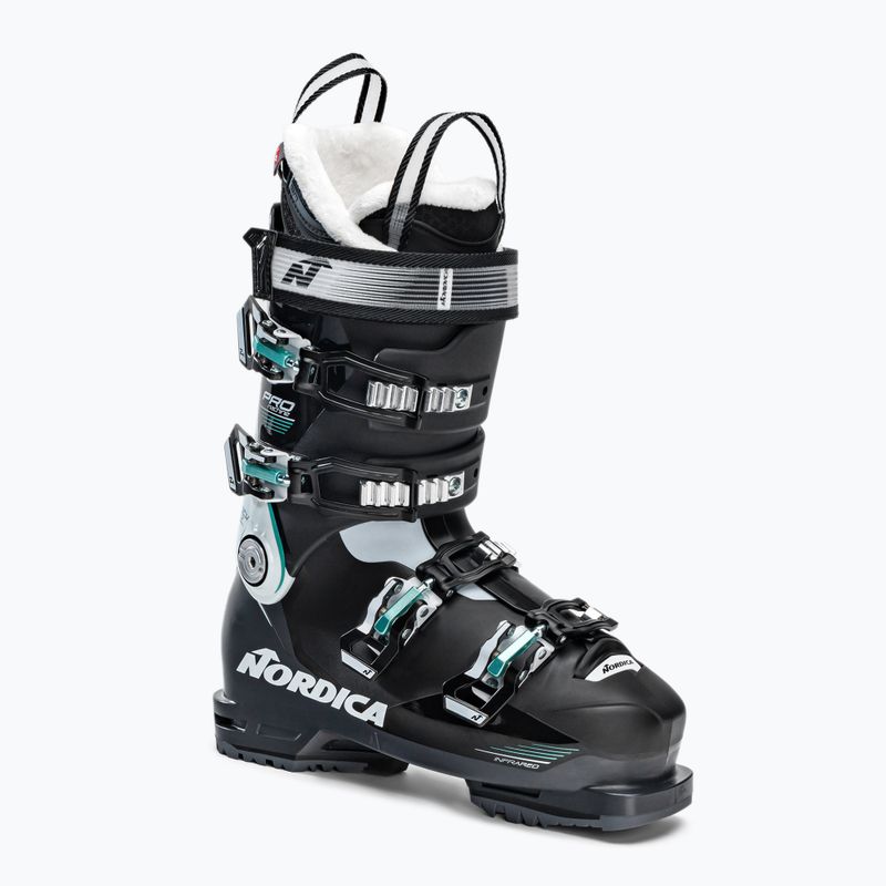 Scarponi da sci da donna Nordica Pro Machine 85 W GW 2022 nero/bianco/verde