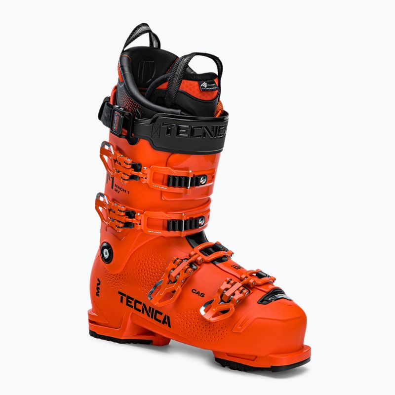 Scarponi da sci da uomo Tecnica Mach1 130 MV TD GW ultra arancione