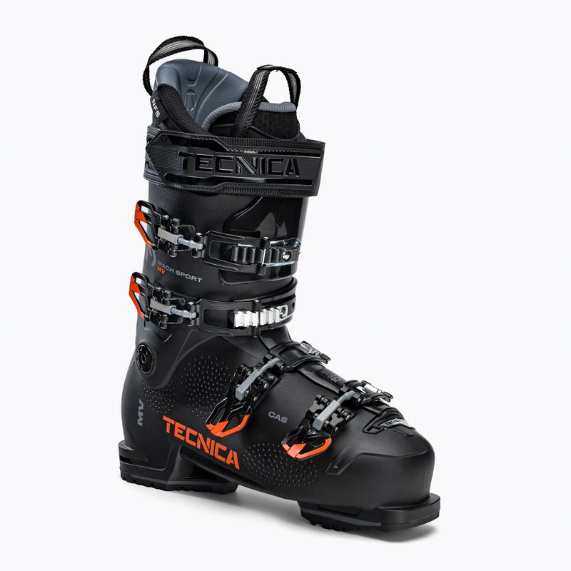 Scarponi da sci da uomo Tecnica Mach Sport 100 MV GW nero