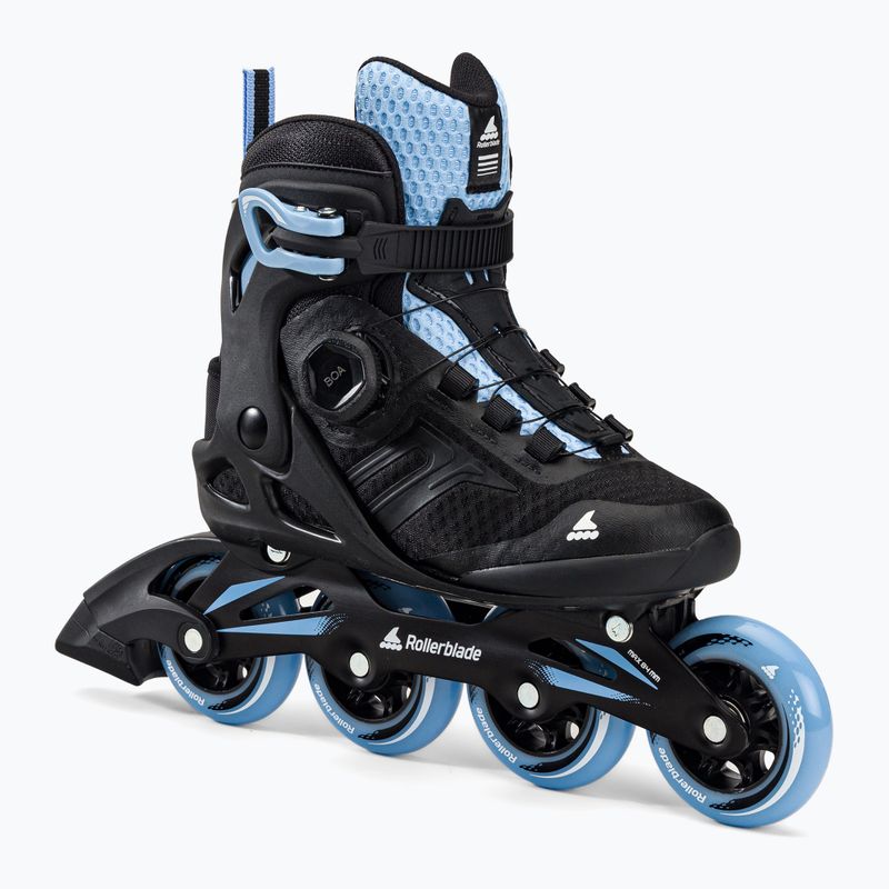 Pattini Rollerblade Macroblade 84 BOA nero/blu polvere da donna