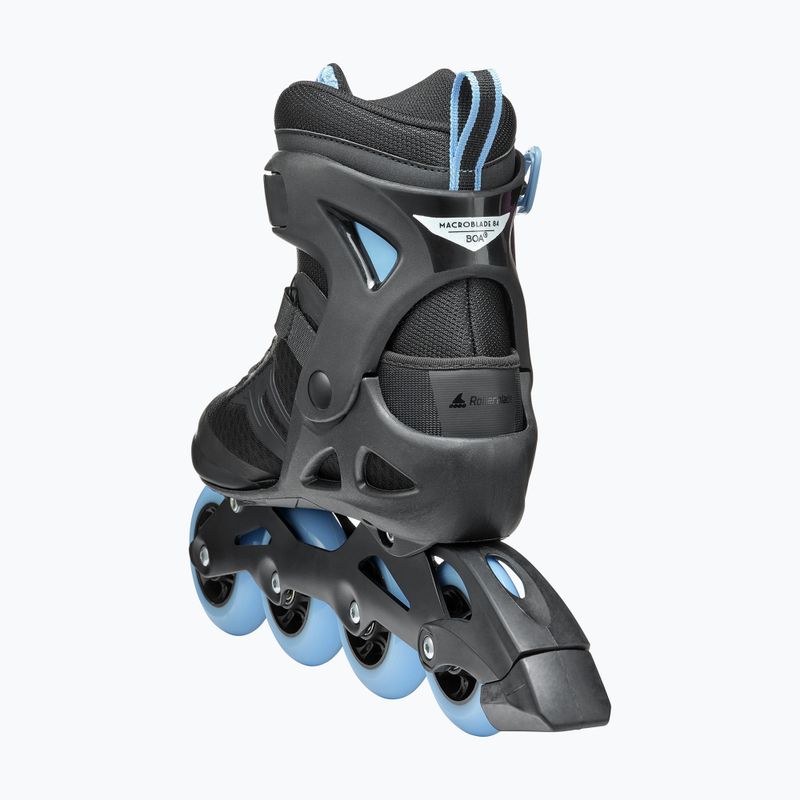 Pattini Rollerblade Macroblade 84 BOA nero/blu polvere da donna 11