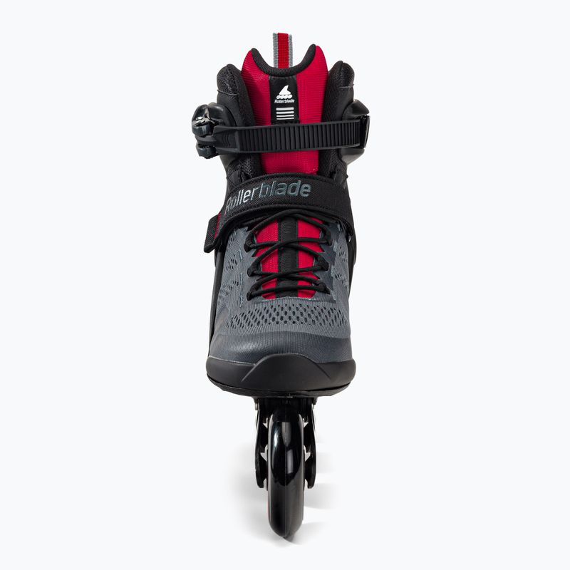 Pattini Rollerblade Macroblade 84 grigio scuro/rosso da uomo 4