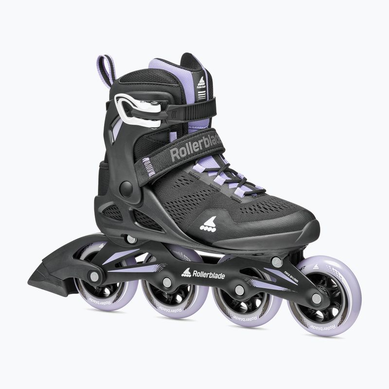 Pattini Rollerblade da donna Macroblade 84 nero/lavanda 8