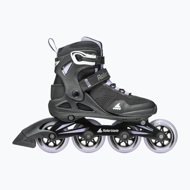 Pattini Rollerblade da donna Macroblade 84 nero/lavanda 9