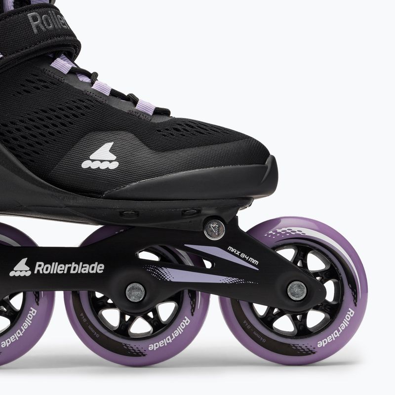 Pattini Rollerblade da donna Macroblade 84 nero/lavanda 6