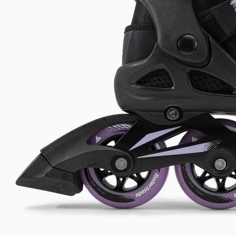 Pattini Rollerblade da donna Macroblade 84 nero/lavanda 7