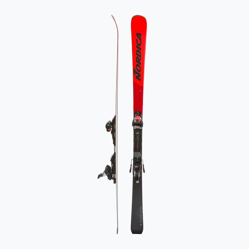 Sci da discesa Nordica Spitfire TI + attacchi TP2LT11 FDT rosso/antrazite 2