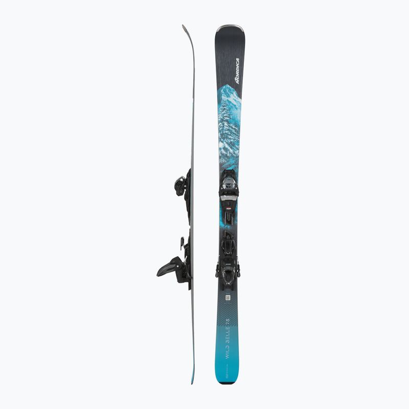 Sci da donna Nordica Wild Belle 78 + attacchi TP2COMP10 FDT anthracite/aqua 2