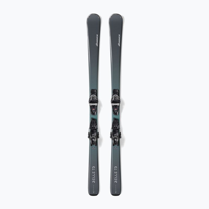 Sci da discesa femminile Nordica Belle 73 + attacchi TP2 COMP10 FDT grigio/acqua