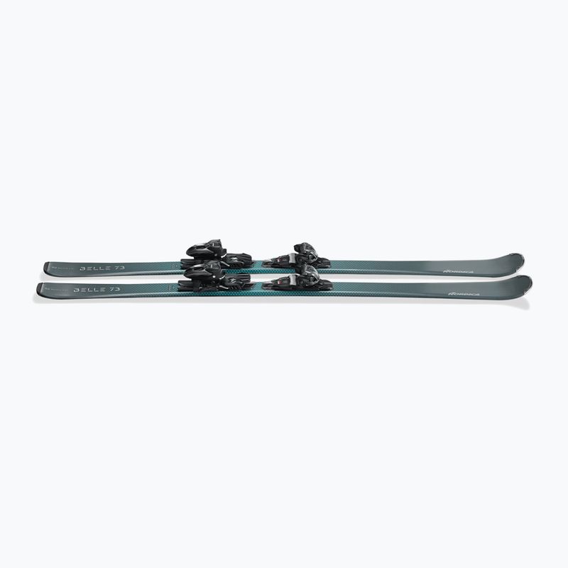 Sci da discesa femminile Nordica Belle 73 + attacchi TP2 COMP10 FDT grigio/acqua 4