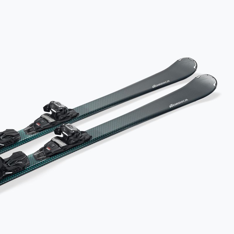 Sci da discesa femminile Nordica Belle 73 + attacchi TP2 COMP10 FDT grigio/acqua 5