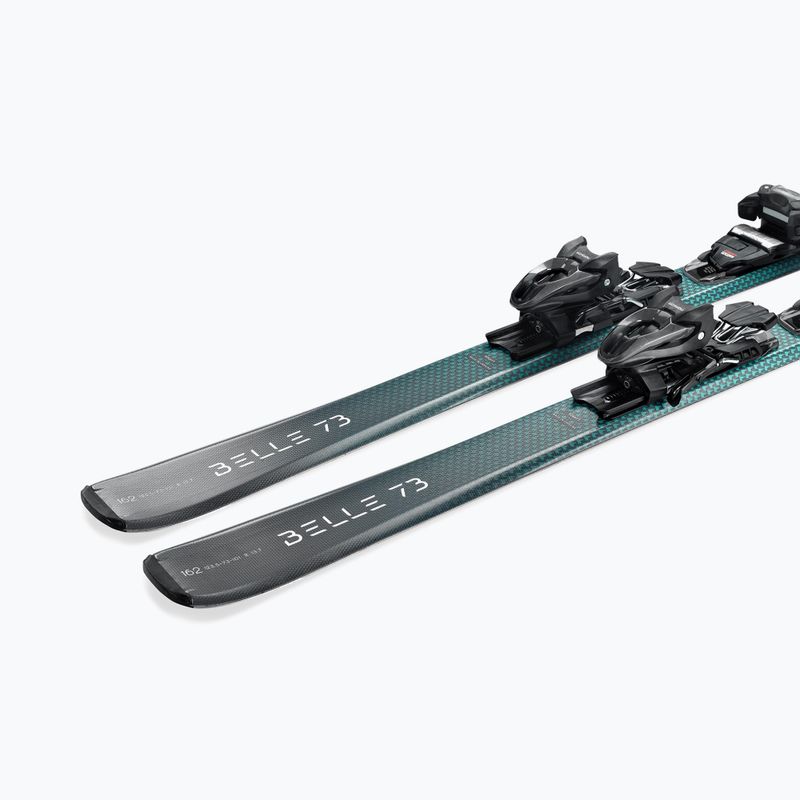 Sci da discesa femminile Nordica Belle 73 + attacchi TP2 COMP10 FDT grigio/acqua 6