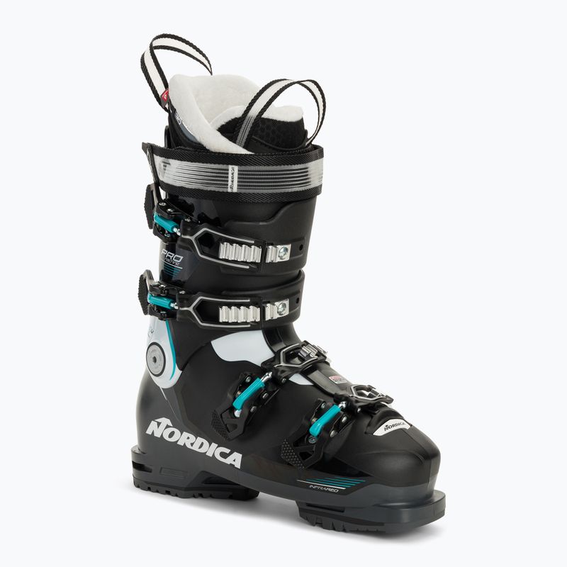 Scarponi da sci da donna Nordica Pro Machine 85 W GW nero/bianco/verde