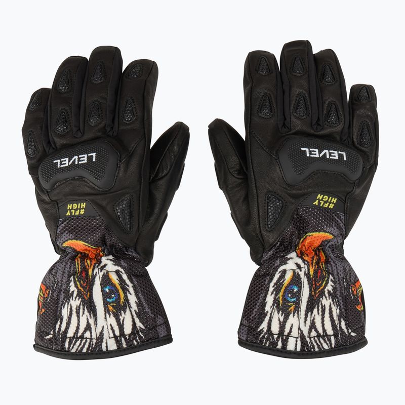 Guanto da sci per bambini Level Sq JR CF pk nero 2
