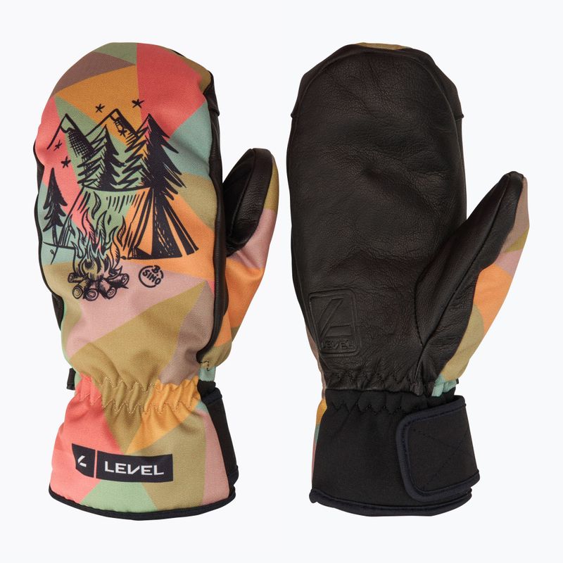 Guanto da sci Level Vertigo Pro Mitt nero/camoscio