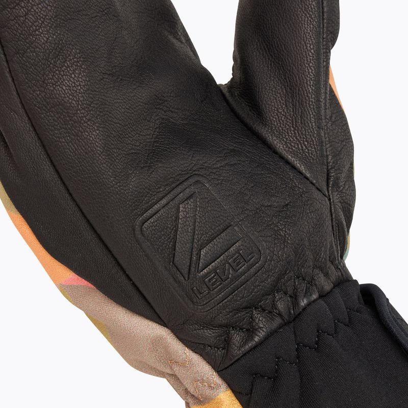 Guanto da sci Level Vertigo Pro Mitt nero/camoscio 5