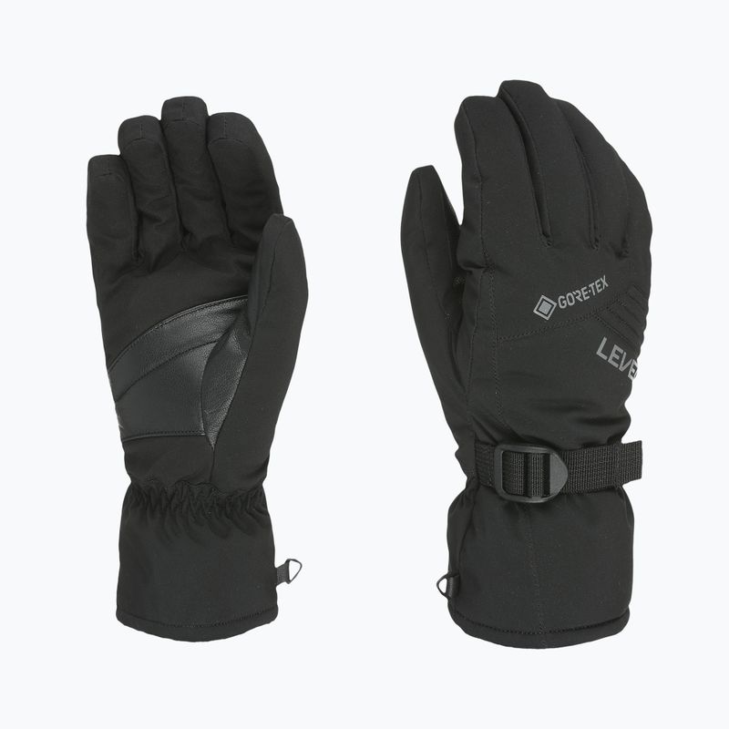 Guanti da sci Level Freelander da uomo Gore-Tex nero