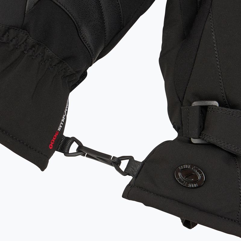 Guanto da sci da donna Level Eclypse Gore-Tex nero 4