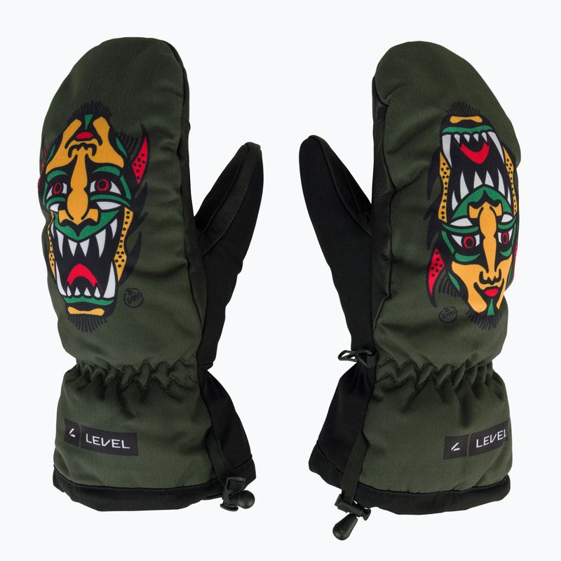 Guanti da snowboard Level Soul Mitt Forest 2