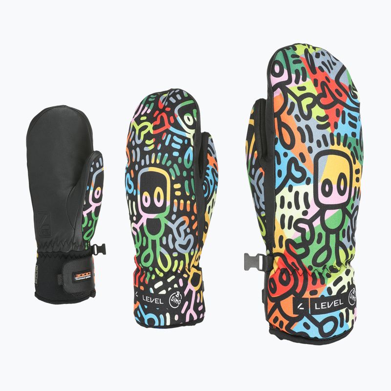 Level Vertigo Mitt Guanti da sci per bambini modello Teen