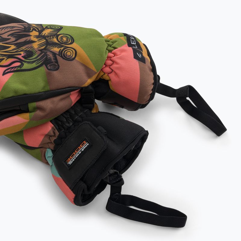 Level Vertigo Mitt Guanti da sci per bambini in legno Teen 7