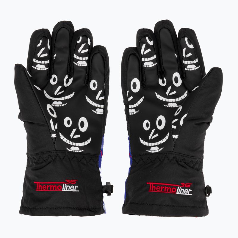 Guanto da sci per bambini Level Lucky giallo/blu 3