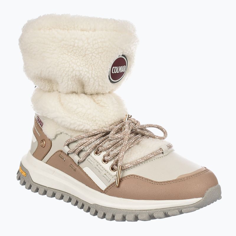 Stivali da neve Colmar Warmer Voyage da donna marrone scuro/bianco sporco 7
