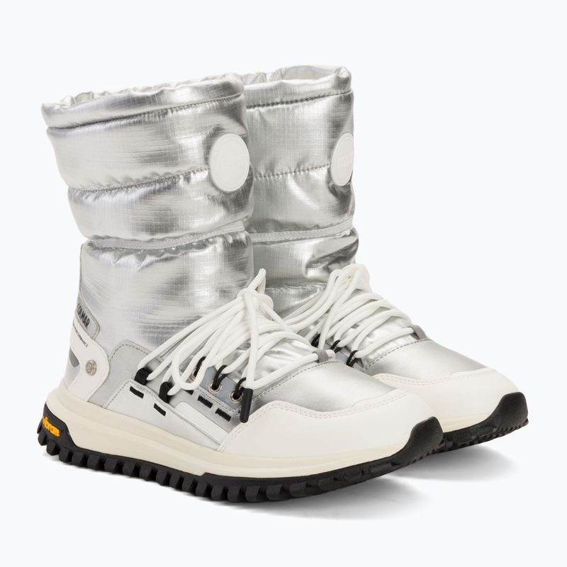 Stivali da neve Colmar Warmer Freeze argento/bianco da donna 4