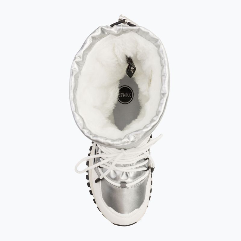 Stivali da neve Colmar Warmer Freeze argento/bianco da donna 6