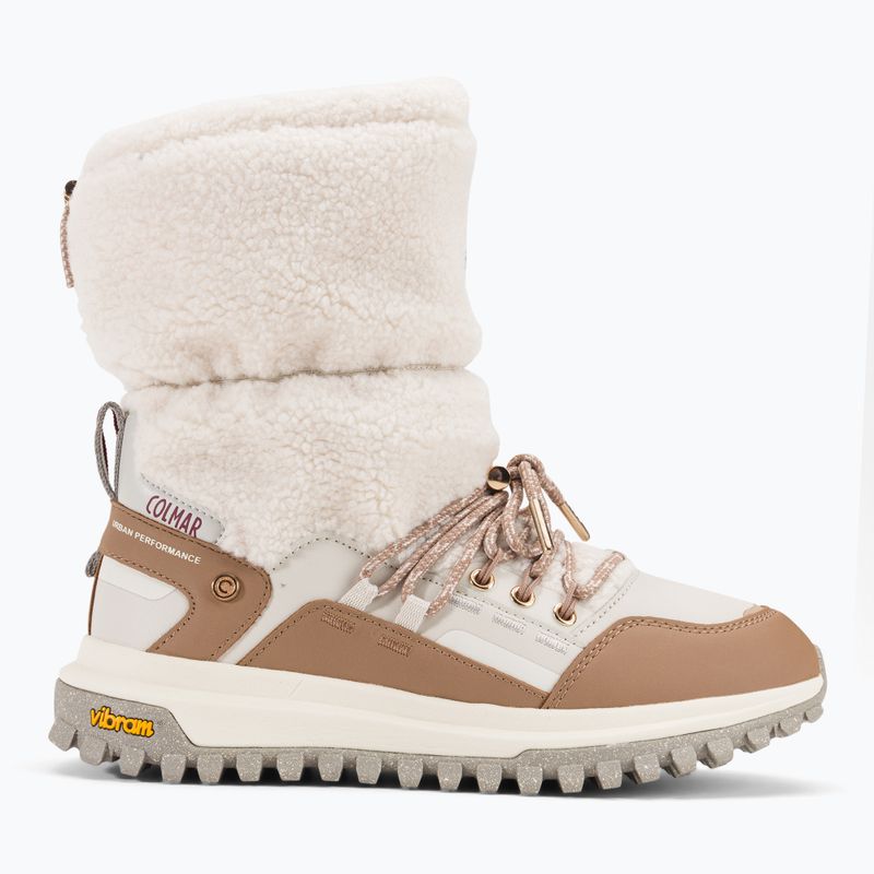 Stivali da neve Colmar Warmer Voyage da donna marrone scuro/bianco sporco 2