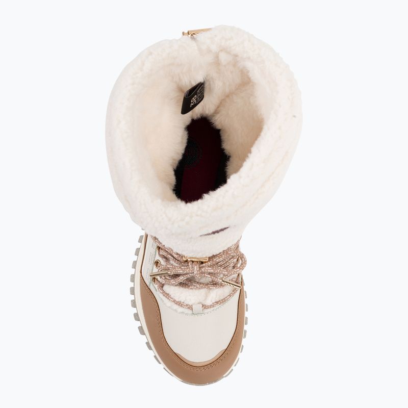 Stivali da neve Colmar Warmer Voyage da donna marrone scuro/bianco sporco 6