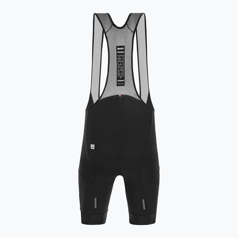Pantaloncini da ciclismo Santini Karma Delta da uomo, nero 2