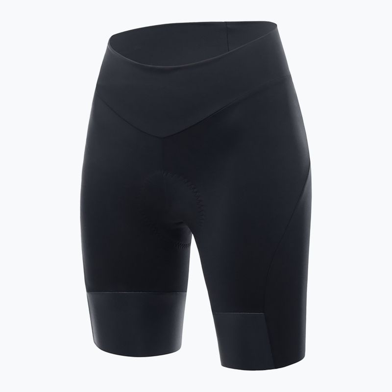Pantaloncini da ciclismo da donna Santini Alba nero 3