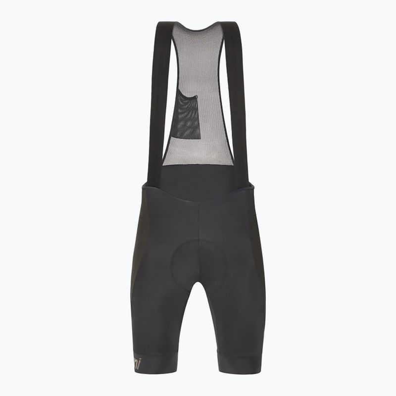 Pantaloncini da ciclismo Santini Impact Pro da uomo, nero