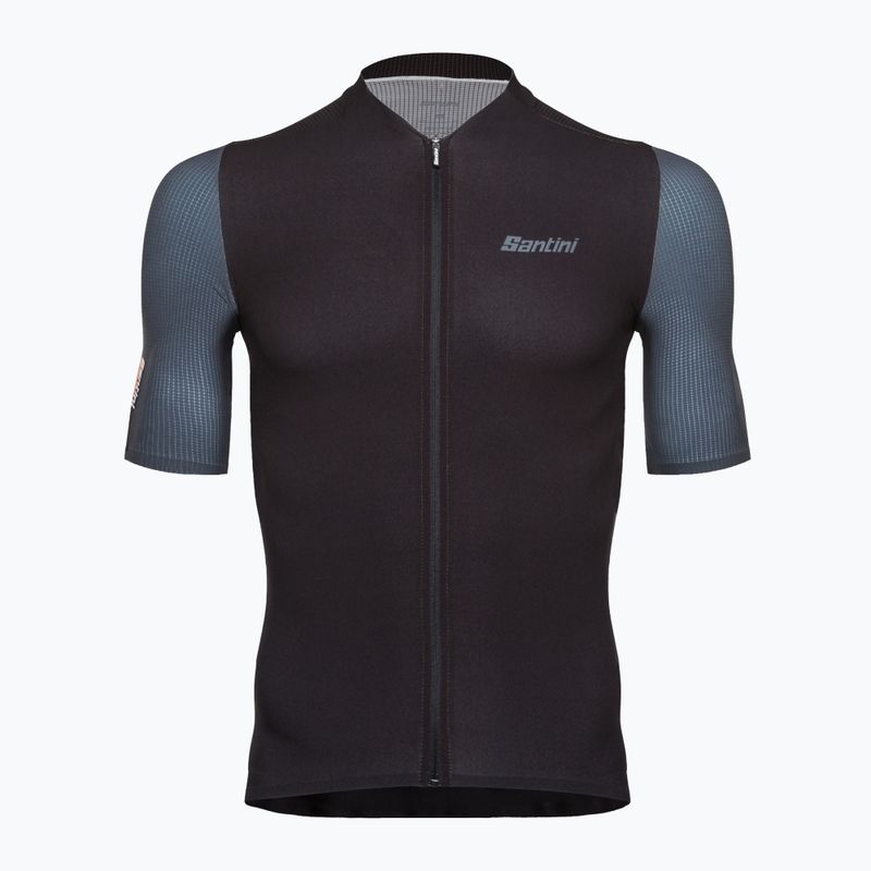 Maglia da ciclismo Santini Redux Vigor nera per uomo