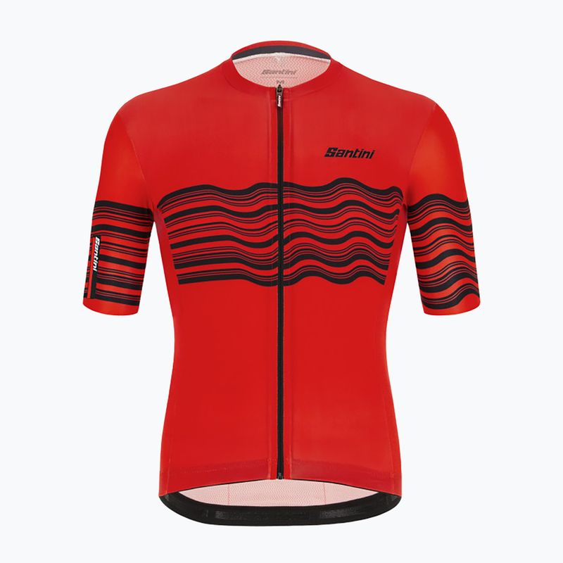 Maglia da ciclismo Santini Tono Profilo uomo rosso