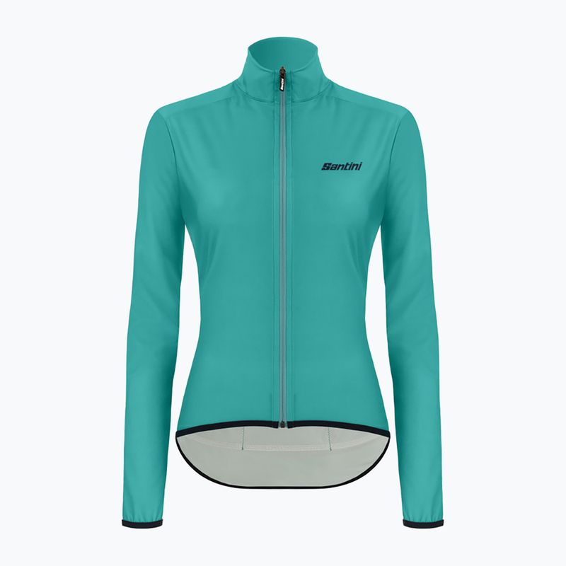 Giacca da ciclismo donna Santini Nebula Puro aqua
