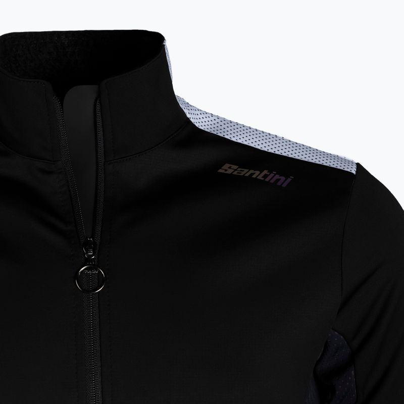 Giacca da ciclismo Santini Vega Extreme da uomo, nero 4