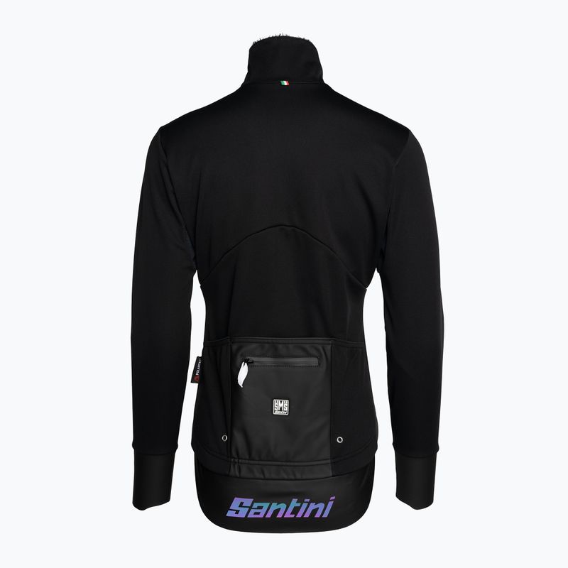 Giacca da ciclismo da donna Santini Vega Xtreme nero 2